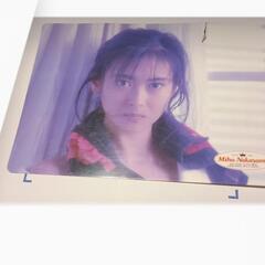 中山美穂ビーバップの下敷き！細かいキズやスレが有ります｡