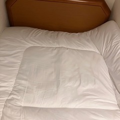 ニトリ 布団・枕(カバー付)三点セットの画像