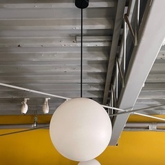 IKEA ペンダントランプ ホワイト 30 cm(大)の画像
