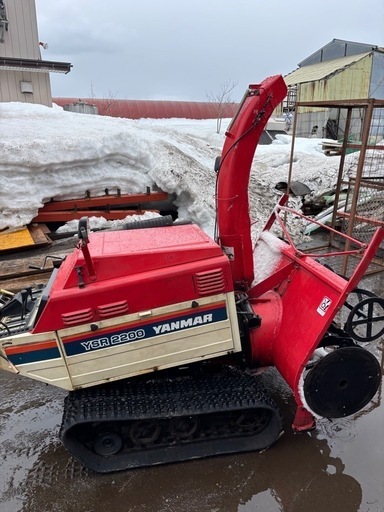 ヤンマーの除雪機