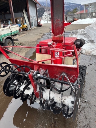ヤンマーの除雪機