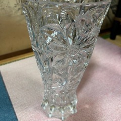 ガラス　花瓶　2点セットの画像