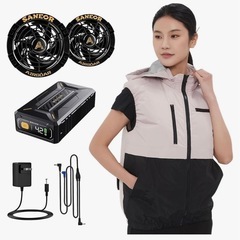 【現地現金払い】【新品・未使用】作業服 【42V超高出力 40500mAh大容量】 ベストXLの画像