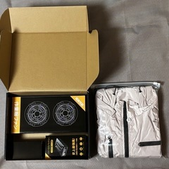 【現地現金払い】【新品・未使用】作業服 【42V超高出力 40500mAh大容量】 ベストXLの画像