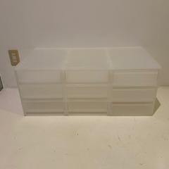 無印良品 ポリプロピレン 小物収納ケース 3個セットの画像