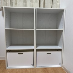 (お取引中)ニトリ カラーボックス 棚 ホワイトの画像