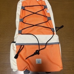 【新品未使用】リュック　オレンジ　読売新聞の画像