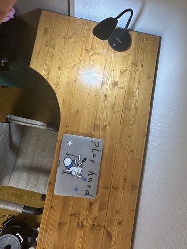 「総額3万円超え」LOWYA デスク、チェア、ランプ