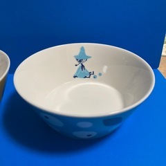 【新品】ムーミンとスナフキンの深皿の画像