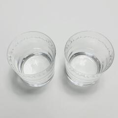 ●TIFFANY●ロックグラス2客●ティファニー ペアグラス の画像