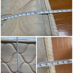 セミダブル マットレス+フレーム　最高級マットレスシーリーSealyの画像