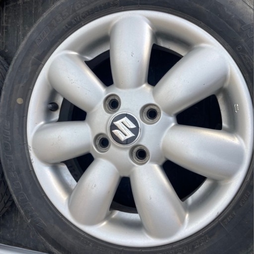 🛞スズキ🛞ラパン 純正 アルミ ホイール タイヤ 4本セット✨