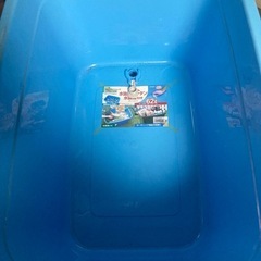 引越し処分品未使用ジャンボタライ62リットル2個　メダカ金魚の飼...