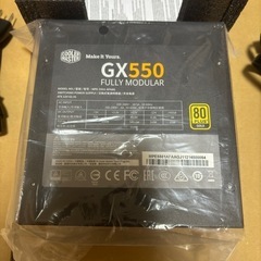 Cooler Master GX GOLD 550 フルモジュラー 550Wの画像