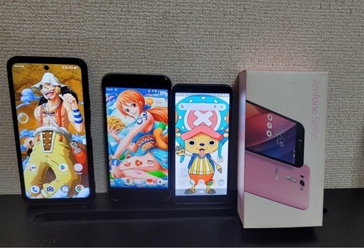 スマートフォン ZTE libero5G,Aquos Sense3,HTCU11,Asus Eyes