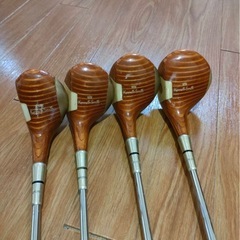 ウッドヘッドゴルフクラブセットの画像