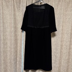 hiromichi nakano 礼服 7号 ブラックワンピース