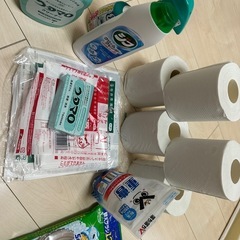 ジフ、キチンハイタ、ウタマロ、重曹など