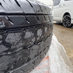 中古タイヤ　4本セット　（YOKOHAMA 195/80R15 107/105L IG91V）の画像
