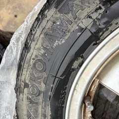 中古タイヤ　4本セット　（YOKOHAMA 195/80R15 107/105L IG91V）の画像
