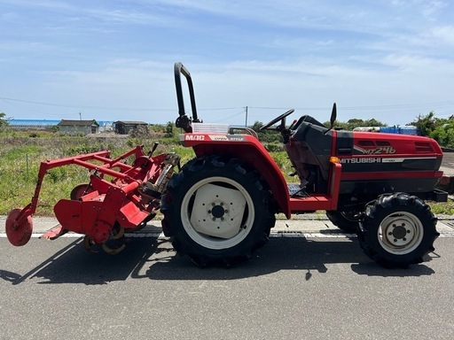 三菱 トラクター 24馬力 4WD MT246 PTO正転/逆転 耕幅1510mm