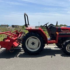 三菱　トラクター　24馬力 4WD MT246  PTO正転/逆転 耕幅1510mm バックアップ　倍速　ディーゼル 耕運 畝立て 畑 宮崎　簡易始動動画ありの画像