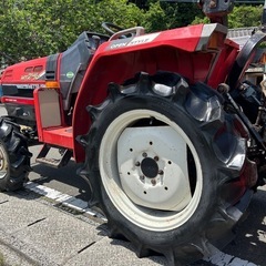 三菱　トラクター　24馬力 4WD MT246  PTO正転/逆転 耕幅1510mm バックアップ　倍速　ディーゼル 耕運 畝立て 畑 宮崎　簡易始動動画ありの画像
