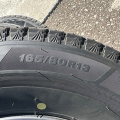 ブリヂストン　VRX3 アルミ付き4本セットの画像