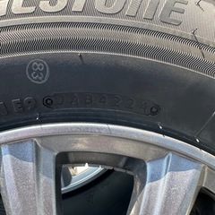 ブリヂストン　VRX3 アルミ付き4本セットの画像