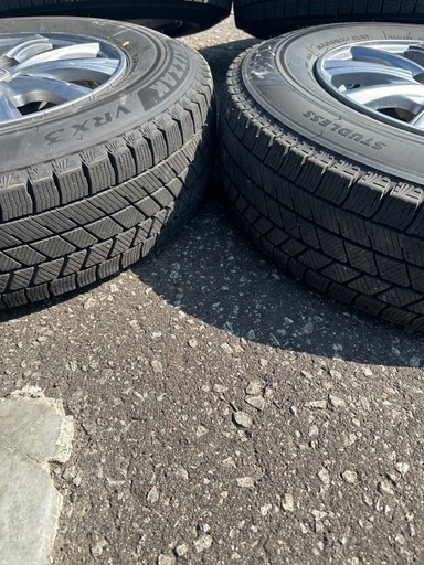 ブリヂストン　VRX3 アルミ付き4本セット