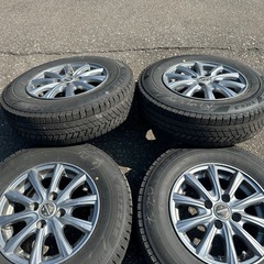 ブリヂストン　VRX3 アルミ付き4本セット