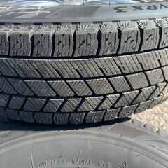 ブリヂストン　VRX3 アルミ付き4本セットの画像