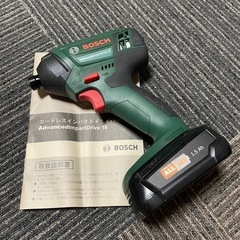 BOSCH ボッシュ　18v インパクトドライバーの画像