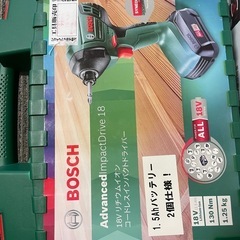 BOSCH ボッシュ　18v インパクトドライバーの画像