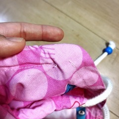 ハンドメイド　エプロンの画像