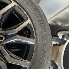 トヨタ ハイラックス GRスポーツ 純正ホイールタイヤセットの画像