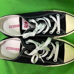 converse コンバース スリーハーツ ハート ox ブラック23ｃｍ　　＠20上の画像
