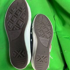 converse コンバース スリーハーツ ハート ox ブラック23ｃｍ　　＠20上の画像