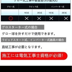 LED蛍光灯　新品未使用の画像