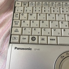 Panasonic CF-R7 ノートPC シルバー希少ジャンク品の画像