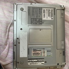 Panasonic CF-R7 ノートPC シルバー希少ジャンク品の画像
