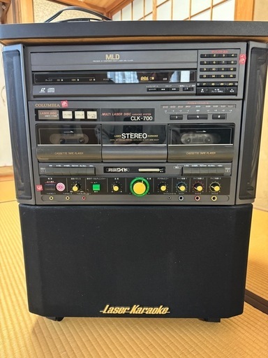 COLUMBIA コロンビア LDカラオケ CLK-77G マルチレーザー