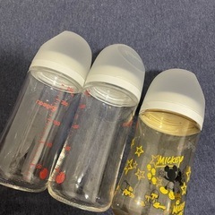 哺乳瓶3本