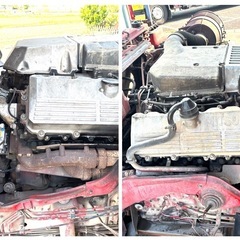 H.6 三菱　ザ.グレート 深ダンプ　車検付き　実走行５３万キロ　2デフ　コボレーン　扉自動開閉　レトロ　デコトラ　美車　激安の画像