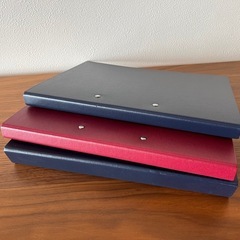バインダー3つ