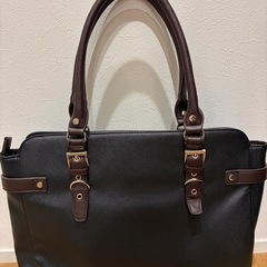 【極美品】メンズビギ　ビジネスバッグ　黒色　A4 MEN'S BIGIの画像