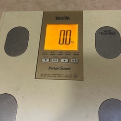 タニタ体重計骨密度体脂肪率の画像