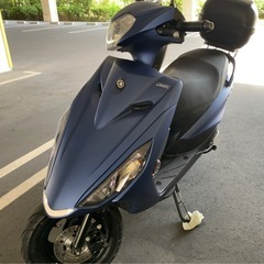 美車？アクシスZ　マットブルー 　純正新品交換整備済で安心（Vベ...