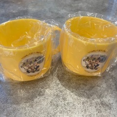 【未使用】4つ！ディズニーホテルコップの画像
