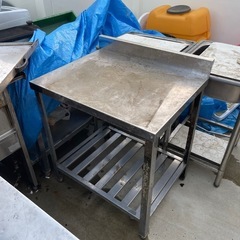 ステンレステーブル　作業台　厨房器具　60×75×80